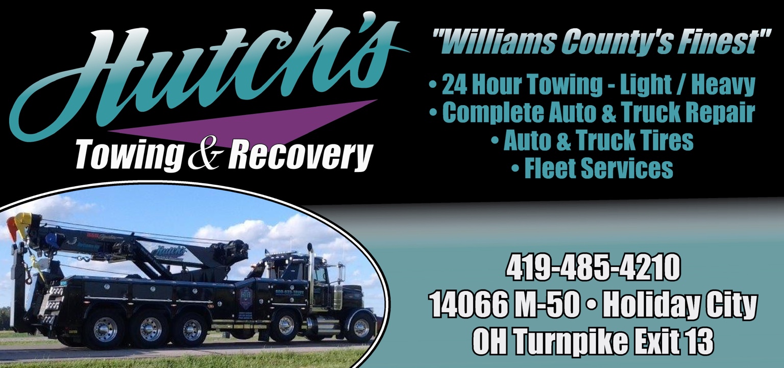 Hutch's Towing and Recovery: 24-hour light and heavy towing, complete auto and truck repair, auto and truck tires, and fleet services in Holiday City, Ohio